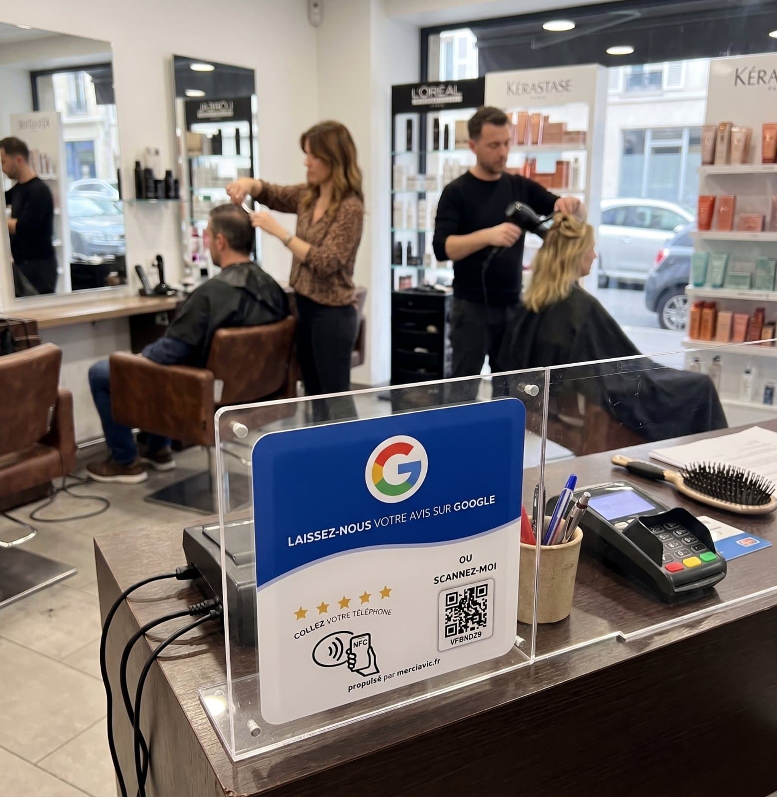Photo envoyée par coiffeur, paris