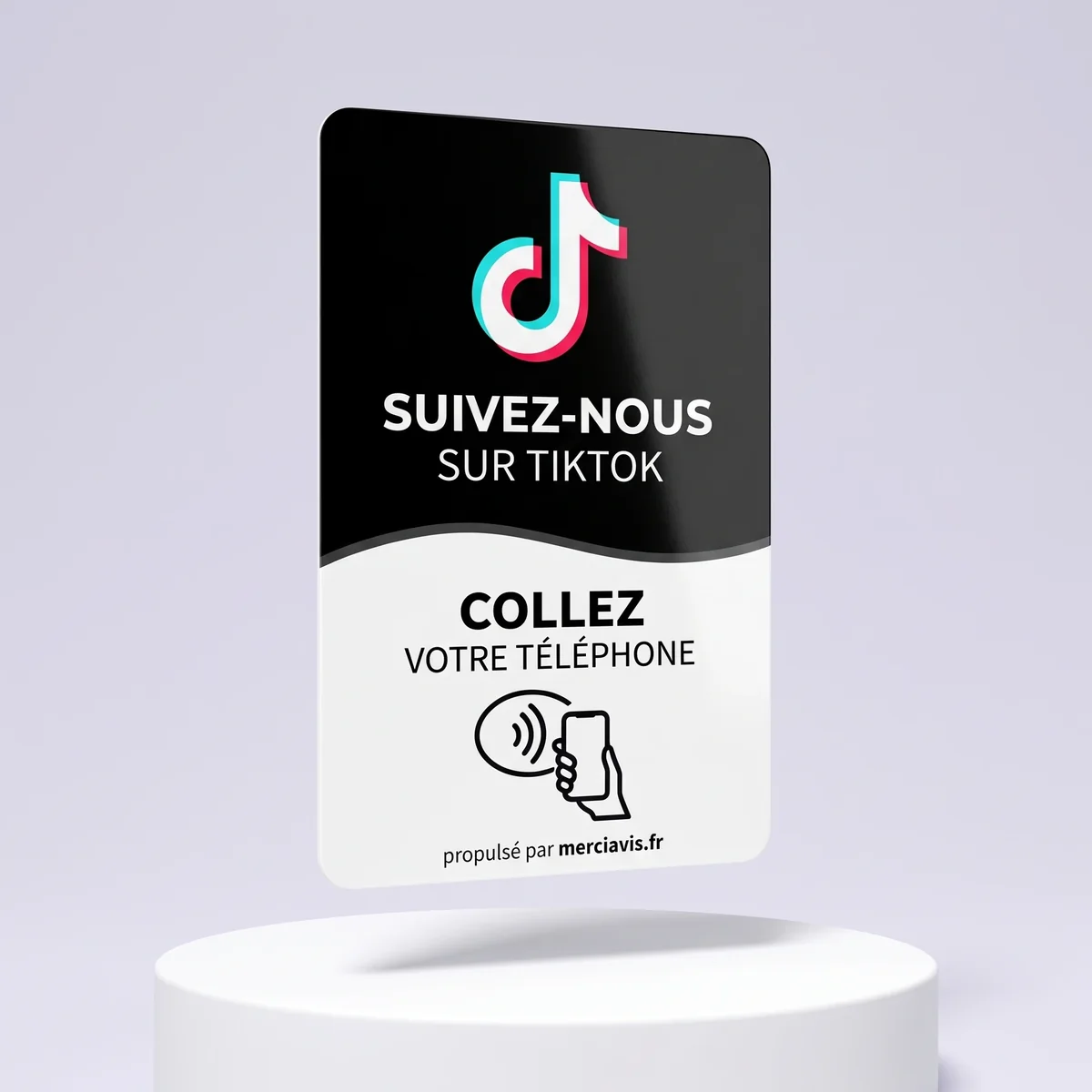 Carte MerciAvis, modèle TikTok