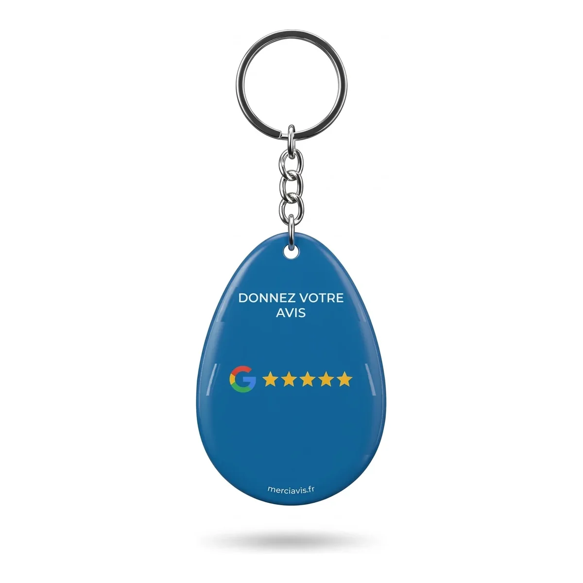 Porte-clés MerciAvis, modèle Avis Google