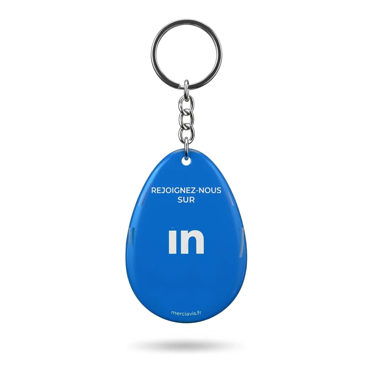 Porte-clés MerciAvis, modèle LinkedIn