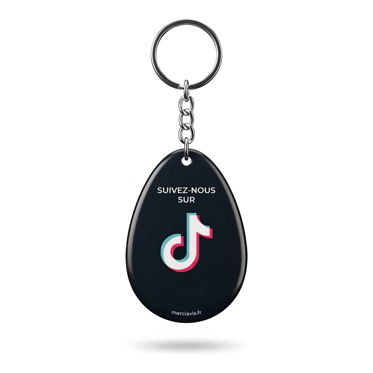 Porte-clés MerciAvis, modèle TikTok